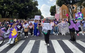 Saldo blanco en movilizaciones con motivo del 8M, informa Gobierno de Puebla