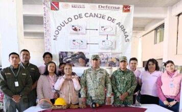Realizan canje de armas en Puebla