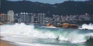 Gobierno de Guerrero refuerza acciones preventivas por efectos del fenómeno Mar de Fondo