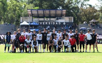 Pumas vencen a Alemania en flag football