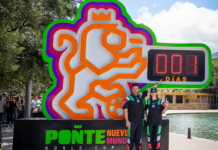 Inauguran en Nuevo León escenarios Fan Fest y Corredor Verde Fundidora -Torre Rise