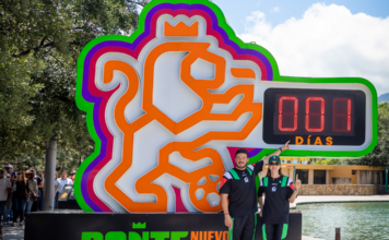 Inauguran en Nuevo León escenarios Fan Fest y Corredor Verde Fundidora -Torre Rise