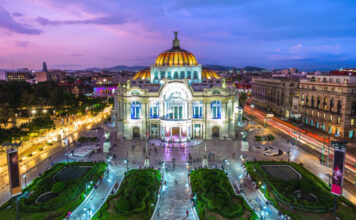 Inauguran en la CDMX videomapping “México, Ciudad que Baila”, en el Palacio de Bellas Artes
