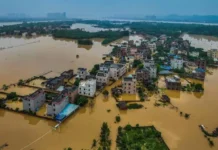 Aumentan a casi 400 mil los evacuados preventivos por las lluvias en el centro de China