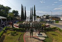 Celebran en Oaxaca 179 aniversario de la Gesta Heroica de los Niños Héroes de Chapultepec