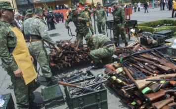 Avanza desarme en la CDMX; otorgan más de 257 mil pesos por el canje voluntario de armas y cartuchos