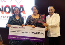 Premia gobierno de Sonora a mujeres investigadoras sonorenses por su aportación a la transformación social